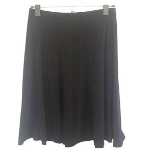 Petite Small Liz Claiborne Black Comfy Skirt